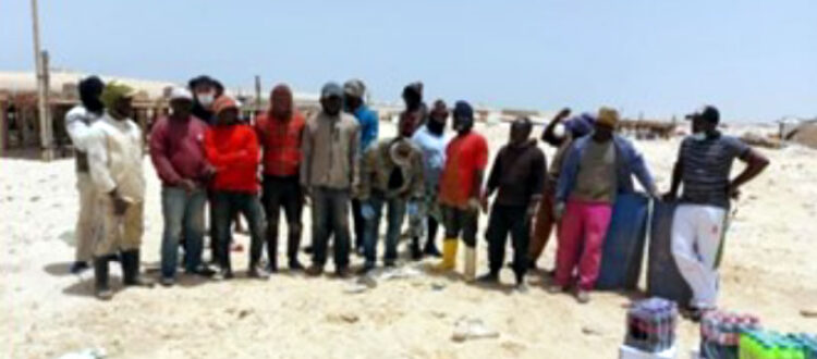 Migrants Nouadhibou - Mauritanie